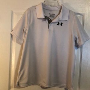 Under Armour White Polo
